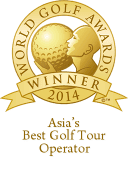 Asia's Best Golf Tour Operator 2014